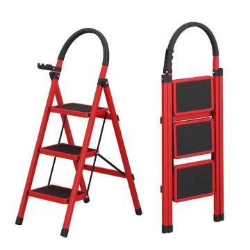 Scara pliabila cu 3 trepte late din metal si picioare de la Startreduceri Exclusive Online Srl - Magazin Online Pentru C