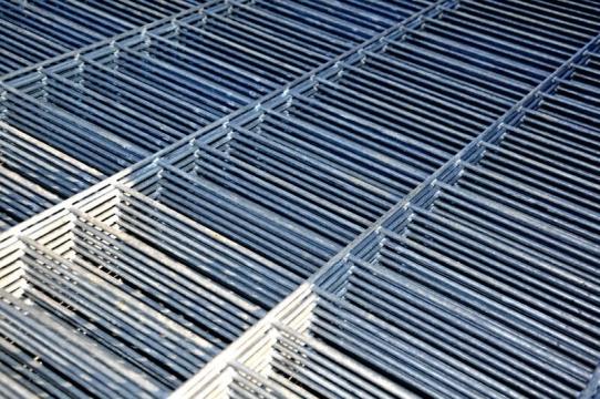 Panou bordurat zincat dublu fir 2030x2510mm, 5/4/5mm