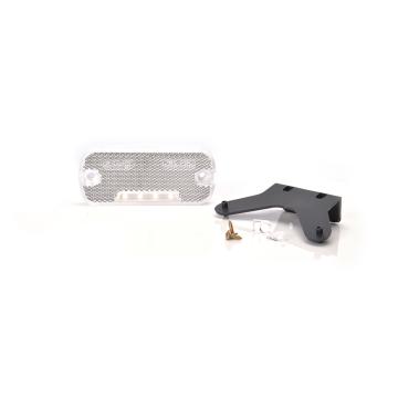 Lampa gabarit led 906 W128, 12v-24v, pozitie alb Was