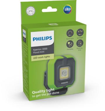 Lampa dubla: proiector 500 LM si reflector 300 LM Philips