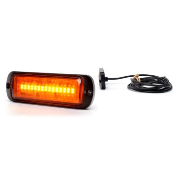 Proiector stroboscopic led portocaliu 1469 W218
