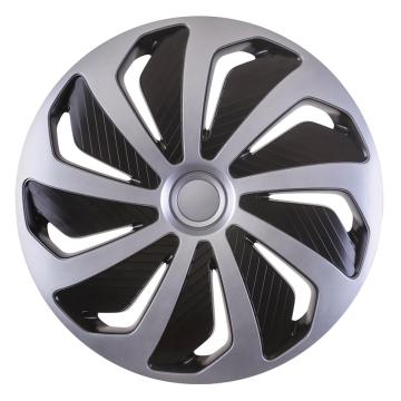 Set 4 capace roti Wind 16" - Silver & Black, Versaco de la Auto Care Store Srl