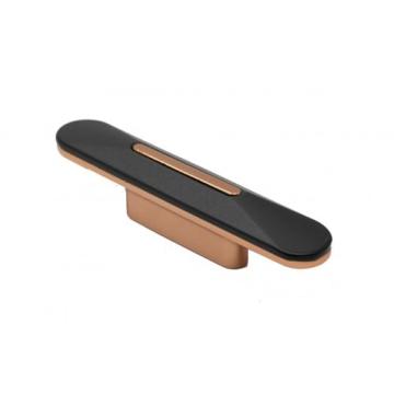 Maner mobilier Lungo negru mat cupru mat