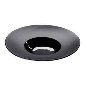Farfurie portelan adanca 30.5 cm - negru de la Fimax Trading Srl