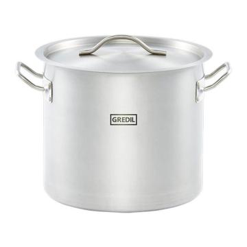 Oala inox profesionala cu capac 20.9 litri Eco