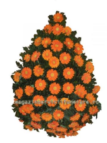 Coroana din gerbera 7