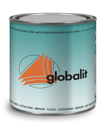 Mastic solid transparent, 1 kg, include intaritor 30 g.