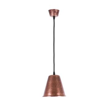 Lustra vintage din cupru CS14CO, finisaj rustic de la Baralchim Srl