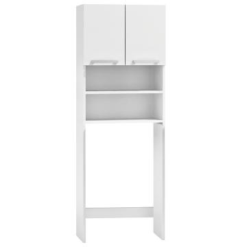 Dulap baie alb pentru masina de spalat 64x30x183 cm de la Leziter Kft.