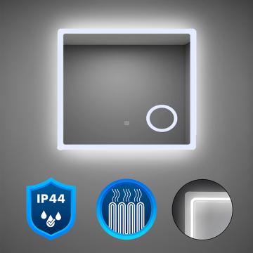 Oglinda cu iluminare led 80x60 cm, Liz 80
