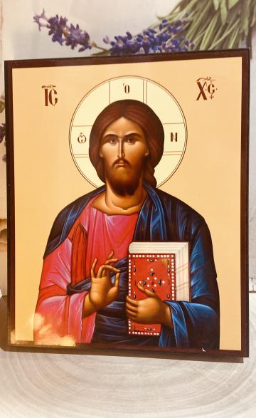 Icoana Domnul nostru Iisus Hristos Invatatorul 22cm