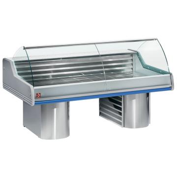 Vitrina frigorifica cu sticla curbata, pe baze de la Clever Services SRL