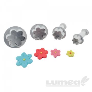 Set decupatoare flori, 4 buc. - Lumea de la Lumea Basmelor International Srl