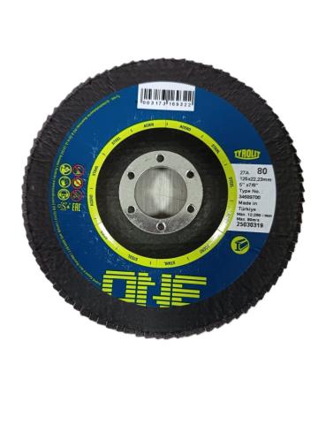 Disc lamelar One 125x22,23 P80 , 10 buc/pachet Tyrolit
