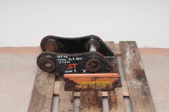 Cupla rapida excavator Volvo ECR88D