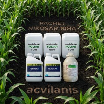 Pesticide Nikosar 10HA 10L Nikosar + 5L Mustang + 30L Foliar