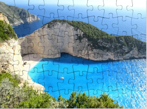 Puzzle cartonat A5 cu 60 piese de la Sublirom Co. SRL