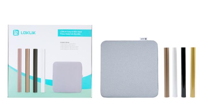 Kit starter LOKLiK pentru Mini & Easy Heat Press - HTV de la Luma Atelier