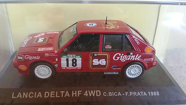 Macheta Lancia Delta HF 4WD, Raliu 1988, 1:43