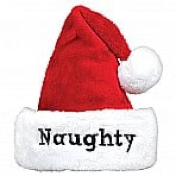 Caciuli - set 2 buc - Naughty si Nice - Mos Craciun