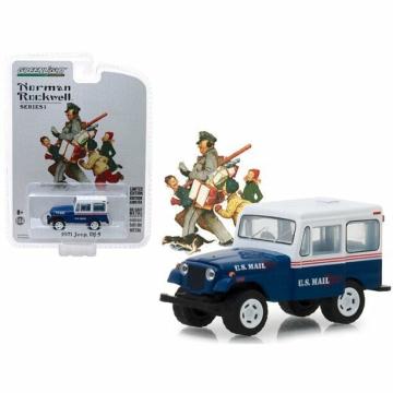 Macheta Jeep DJ-5 US Mail 1971, 1 Norman Rockwell