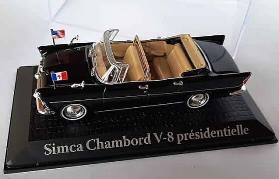 Macheta Simca Chambord V-8 AB-P President Kennedy
