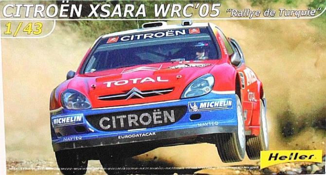 Macheta Citroen Xsara WRC 2005, 1:43, Heller