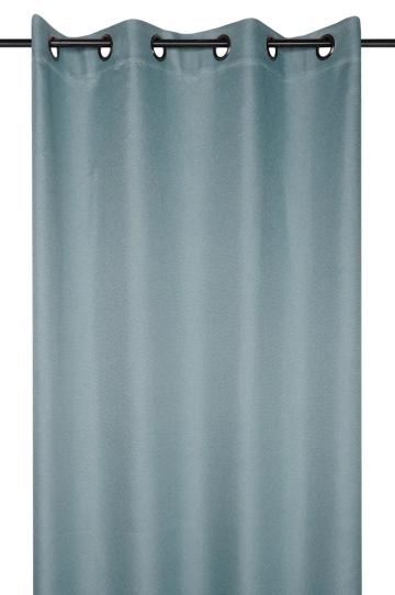 Draperie Copenhague 140X260 cm, culoare azur, 100% poliester de la URBANIX SRL