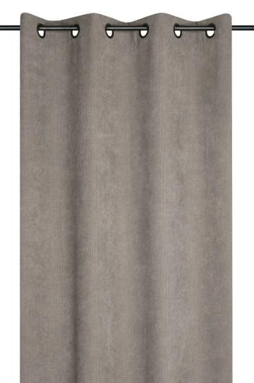 Draperie Dandy 140X260 cm, culoare greige, 100% poliester