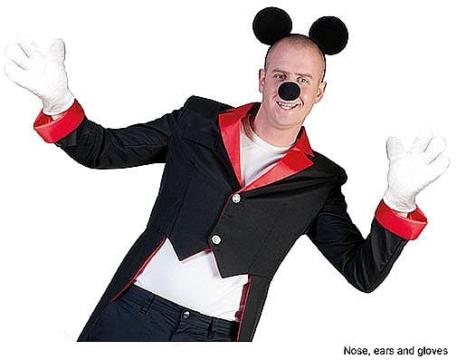 Costum carnaval Mickey Mouse set 3 piese de la Hobbyplanet Romania