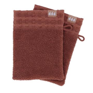 Set 2 x manusi 15x21cm 100% bumbac - amber de la URBANIX SRL