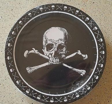 Farfurii carton Pirati 23 cm - set 8 bucati de la Hobbyplanet Romania