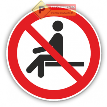 Semne pentru asezarea interzisa de la Prevenirea Pentru Siguranta Ta G.I. Srl