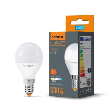 Bec LED Videx-E14-G45-7W-WW