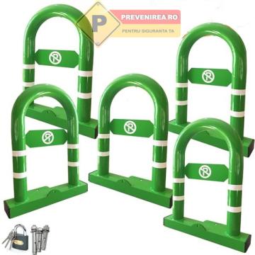 Blocator verde pentru parcare - dispozitiv profesional