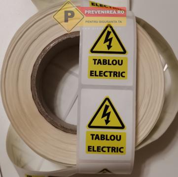 Etichete adezive pentru tablou electric de la Prevenirea Pentru Siguranta Ta G.I. Srl