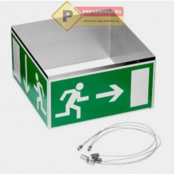 Placuta personalizata din aluminiu si plastic de la Prevenirea Pentru Siguranta Ta G.I. Srl