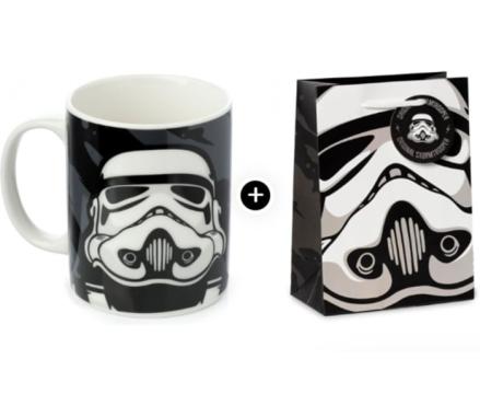 Cana portelan neagra&nbsp;&nbsp;cadou Stormtrooper Star Wars de la Hobbyplanet Romania