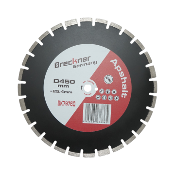 Disc diamantat segmentat 450x25.4mm, A40 segment 12mm de la Gold Smart Engine Srl