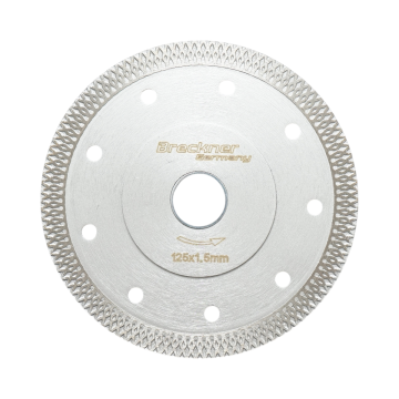 Disc diamantat turbo continuu 125x1.5x22.23mm de la Gold Smart Engine Srl