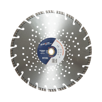 Disc diamantat turbo segmentat 350x30mm, segment 10mm de la Gold Smart Engine Srl