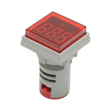 Indicator digital frecventa LED rosu 0-99Hz 22mm