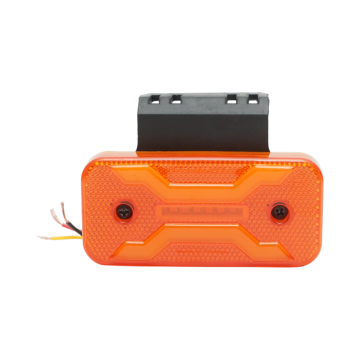 Lampa gabarit laterala LED cu suport 12V-24V galbena