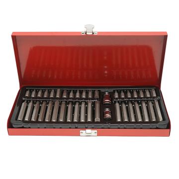 Trusa chei imbus, biti torx, hex si spline 40 piese Chrome de la Gold Smart Engine Srl
