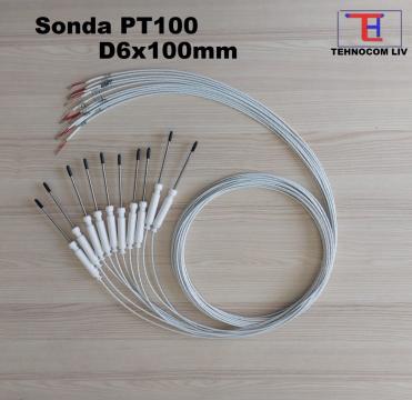 Rezistenta PT100 6X100mm cu maner ac tepusa