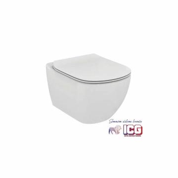 Vas wc Ideal Standard Dea suspendat AquaBlade + capac wc Dea