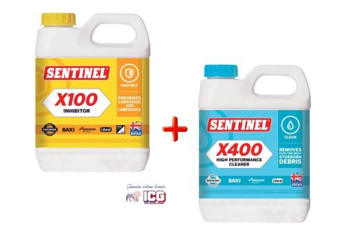 Set solutie Santinel X100 + X400 de la ICG Center