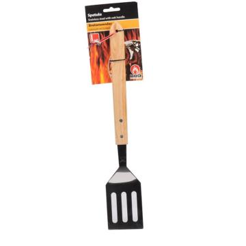 Spatula pentru gratar cu maner din stejar, 41 cm