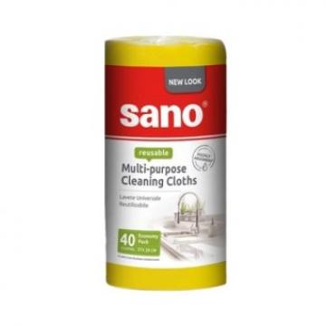 Lavete universale reutilizabile Sano 40 buc de la Supermarket Pentru Tine Srl