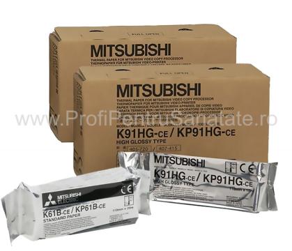 Hartie video printer Mitsubishi K91 (110mm x 18m) de la Profi Pentru Sanatate Srl
